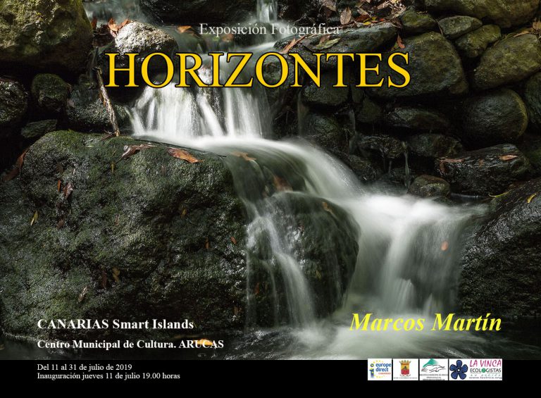 La Exposición Fotográfica “HORIZONTES” de Marcos Martín, visita el Centro Municipal de Cultura de Arucas del 11 al 31 de julio