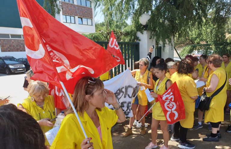 Los trabajadores de una fábrica textil catalana secundan una «huelga de calor»