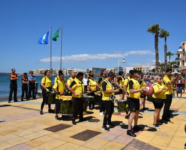 Izado Tercera Bandera Azul Arinaga 2019 4