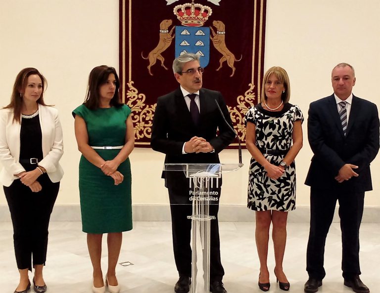 Luis Campos asume la portavocía de Nueva Canarias en el Parlamento de Canarias