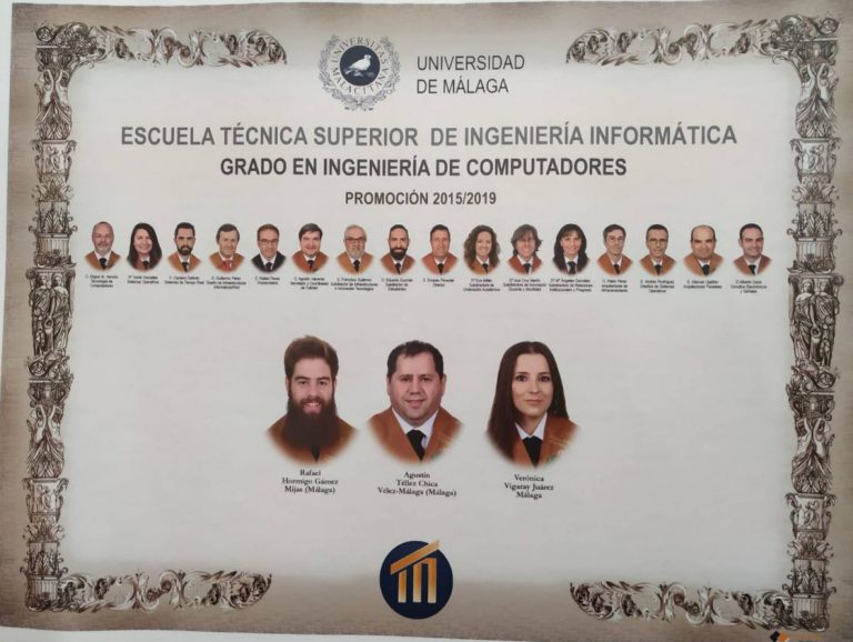 Sorprendente orla en la Universidad de Málaga: sólo tres alumnos y 15 profesores