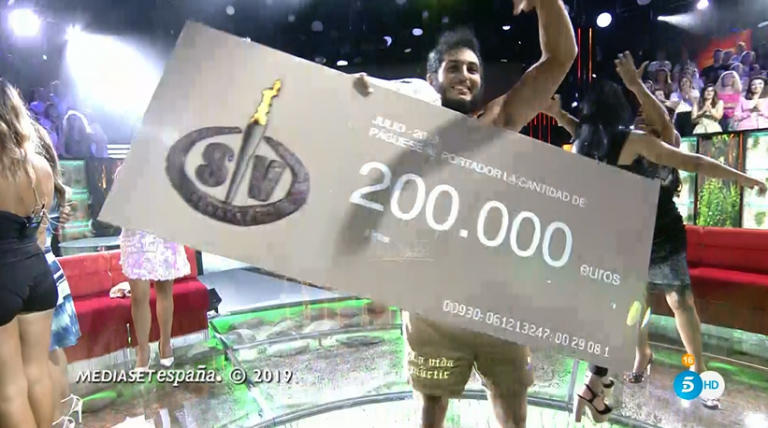 Omar Montes, ganador de ‘Supervivientes 2019’