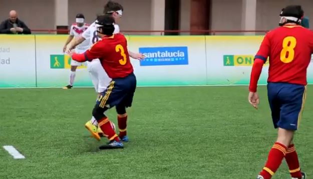 España encara la recta final antes del Europeo de Fútbol para Ciegos