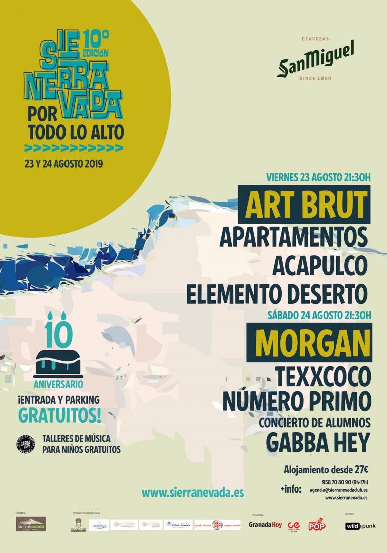 Cartel completo en el festival ‘Sierra Nevada por Todo lo Alto’