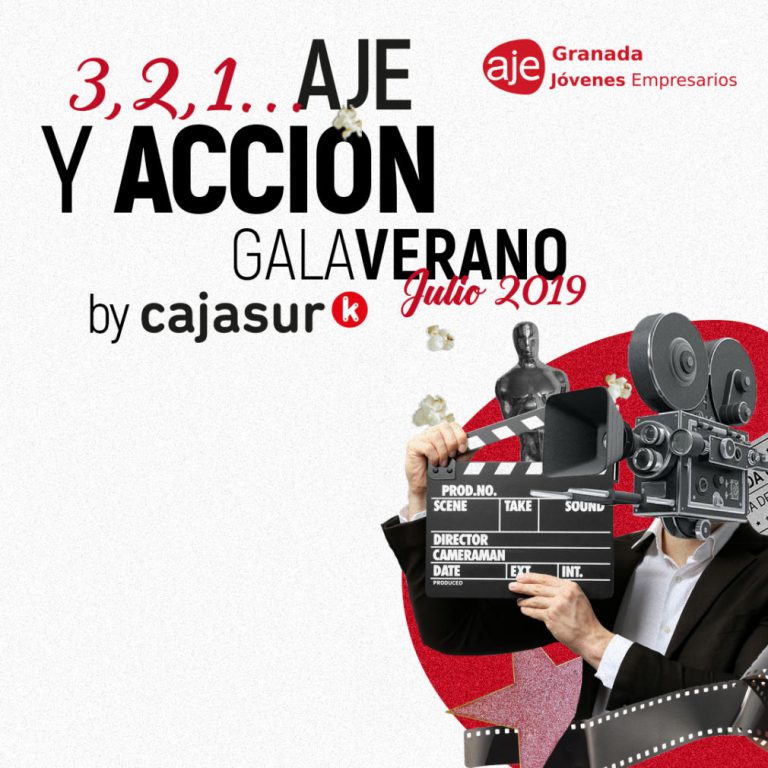 El cine, protagonista de la Gala de Verano de AJE Granada