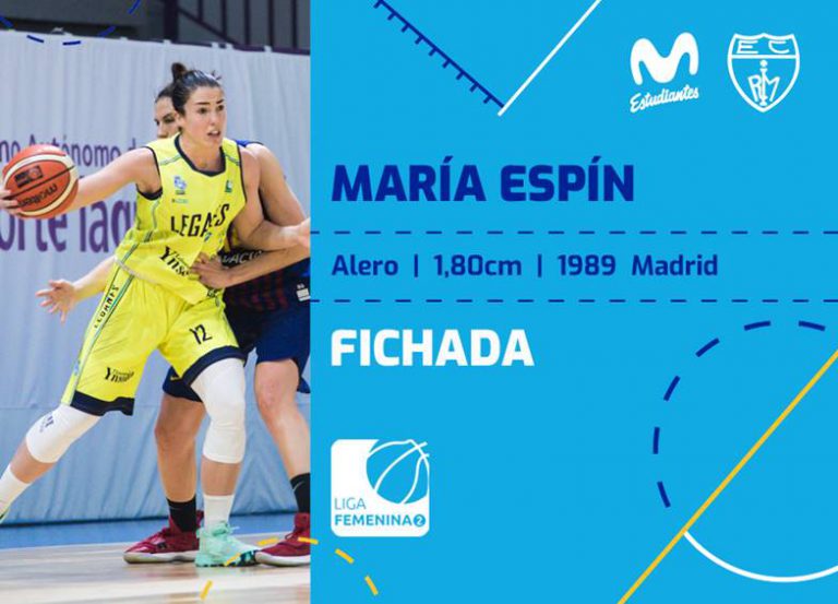 María Espín regresa a Movistar Estudiantes LF2