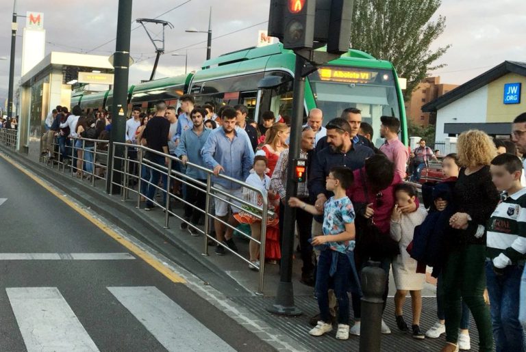 El Metro de Granada roza los seis millones de viajeros hasta junio (+15,5%)