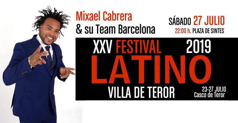 Mixael Cabrera & su Team Barcelona estará en el 25º Festival Latino Villa de Teror