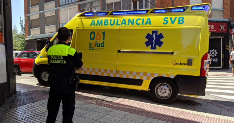 Un hombre muere en Zaragoza mientras es detenido por un presunto delito de acoso sexual