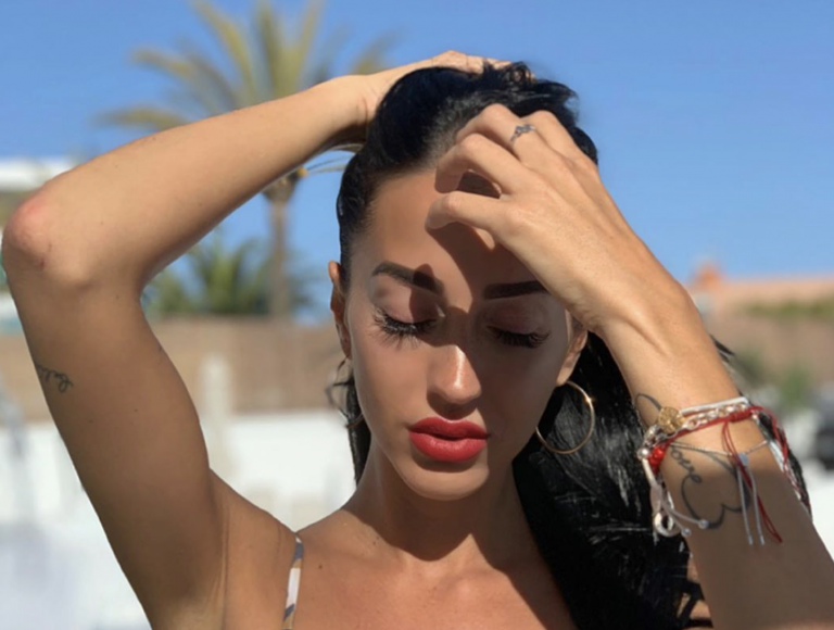 El topless de Aurah Ruiz, ex de Jesé