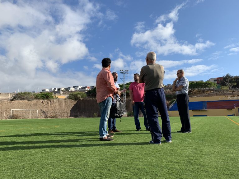 El Ayuntamiento de Telde culmina el arreglo del campo de fútbol de Melenara