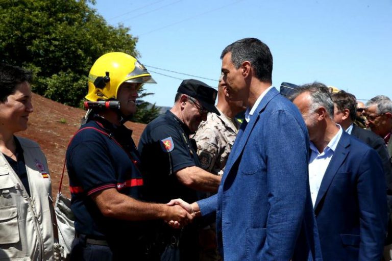 Sánchez, sobre el incendio en Canarias: “El Gobierno va a estar con los afectados y aportará todos los recursos»