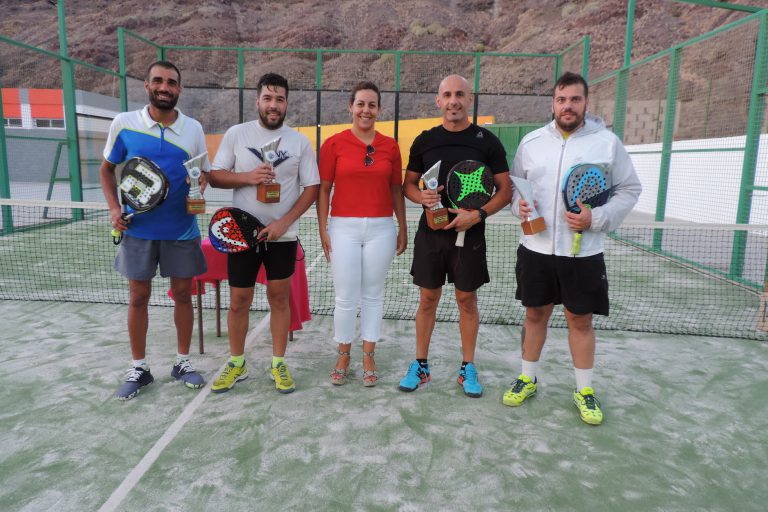 Rudi Llarena y José Elías Mendoza, Ganadores del Torneo de Verano de Pádel en San Nicolás de Tolentino