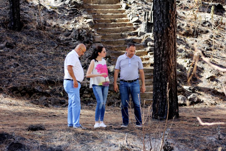 La Mancomunidad del Norte muestra su apoyo a los municipios afectados por el incendio forestal