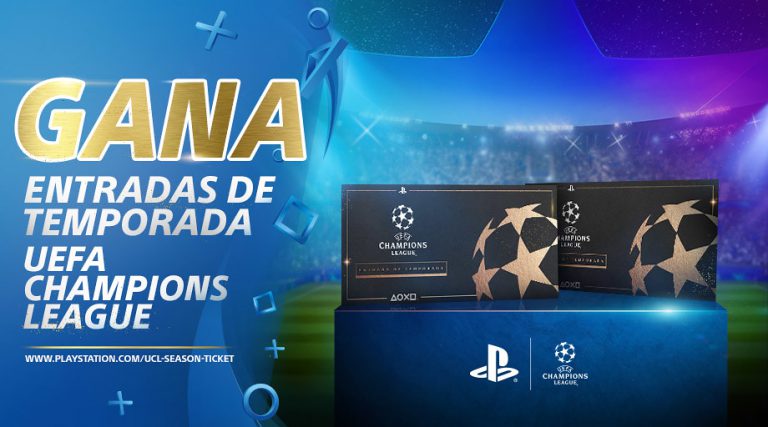 Gana con Playstation abonos para los partidos de tu equipo en la Champions League