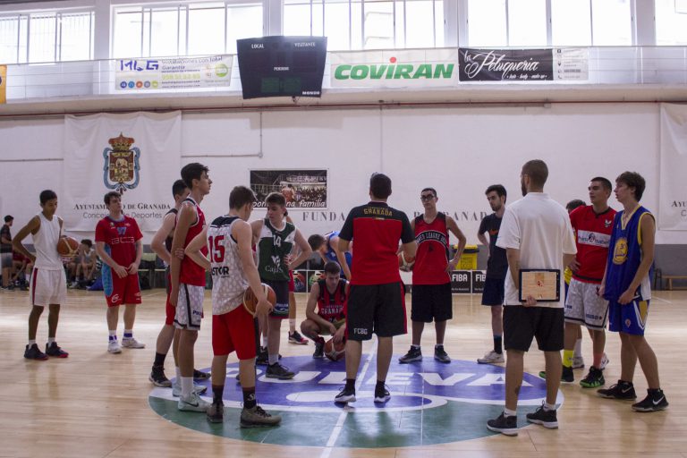 Primer día de pruebas de la cantera de la Fundación CB Granada