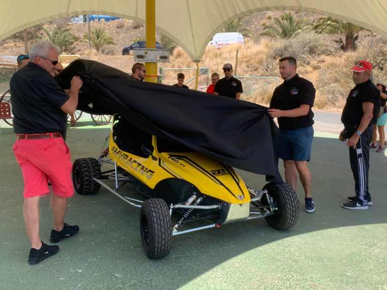 Presentado el nuevo modelo de MVRacing Car Crossen el Circuito Ciudad Deportiva Islas Canarias de Telde