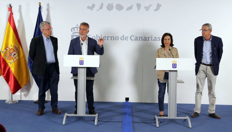 El presidente de Canarias avanza que esta tarde se prevé declarar como estabilizado el incendio de Gran Canaria