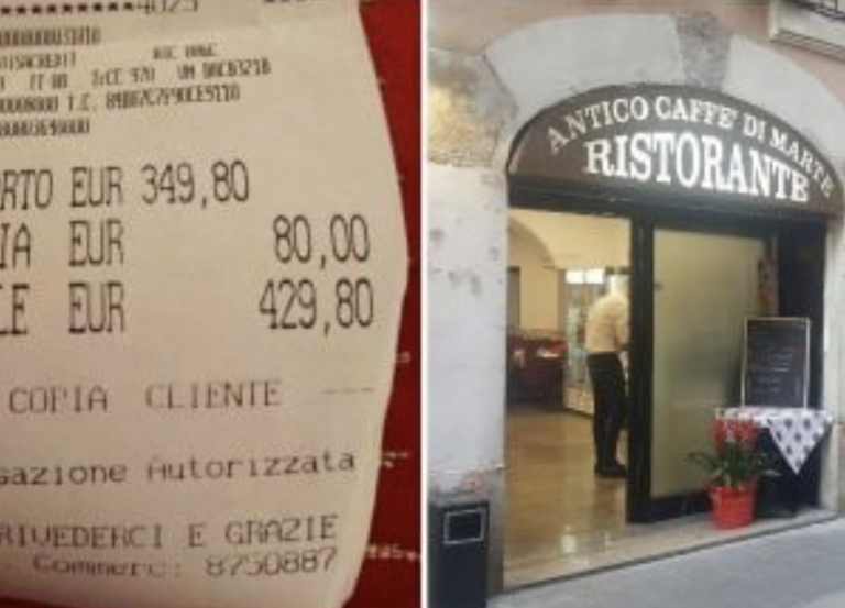 ‘Sablazo’ en Roma: cobran casi 500 euros a dos japonesas por dos platos de espaguetis y una botella de agua