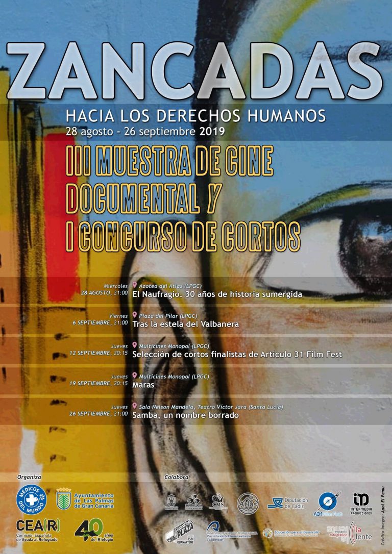 Muestra de cine documental «Zancadas» sobre derechos humanos y solidaridad