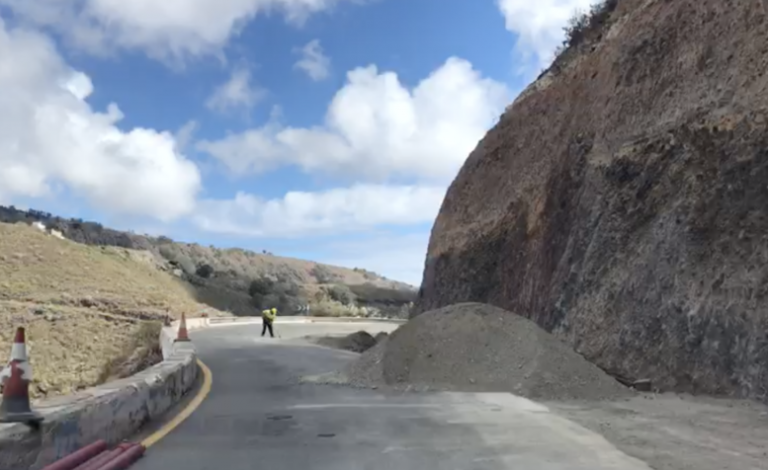 La carretera GC-21 cierra durante la semana a partir de  este lunes 16, a las 8 de la mañana