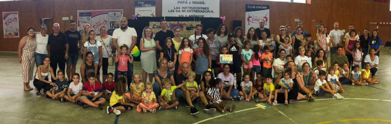 Los programas “Campamento Infantil de Verano” y “Ningún niño/a sin saber nadar” de San Miguel de Abona se clausuran el mes de agosto.