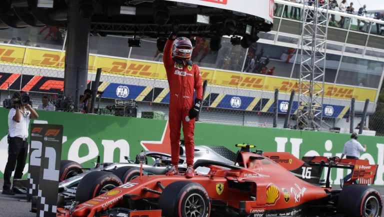 Leclerc logra en Monza su segunda victoria consecutiva