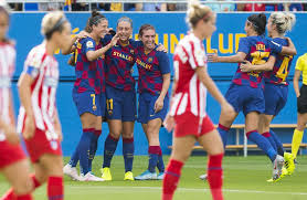 Liga Primera Iberdrola 6-1. El Barça arrolla al Atlético de Madrid y se lleva el Clásico