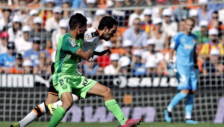 1-1. El Valencia  no puede con el Leganés