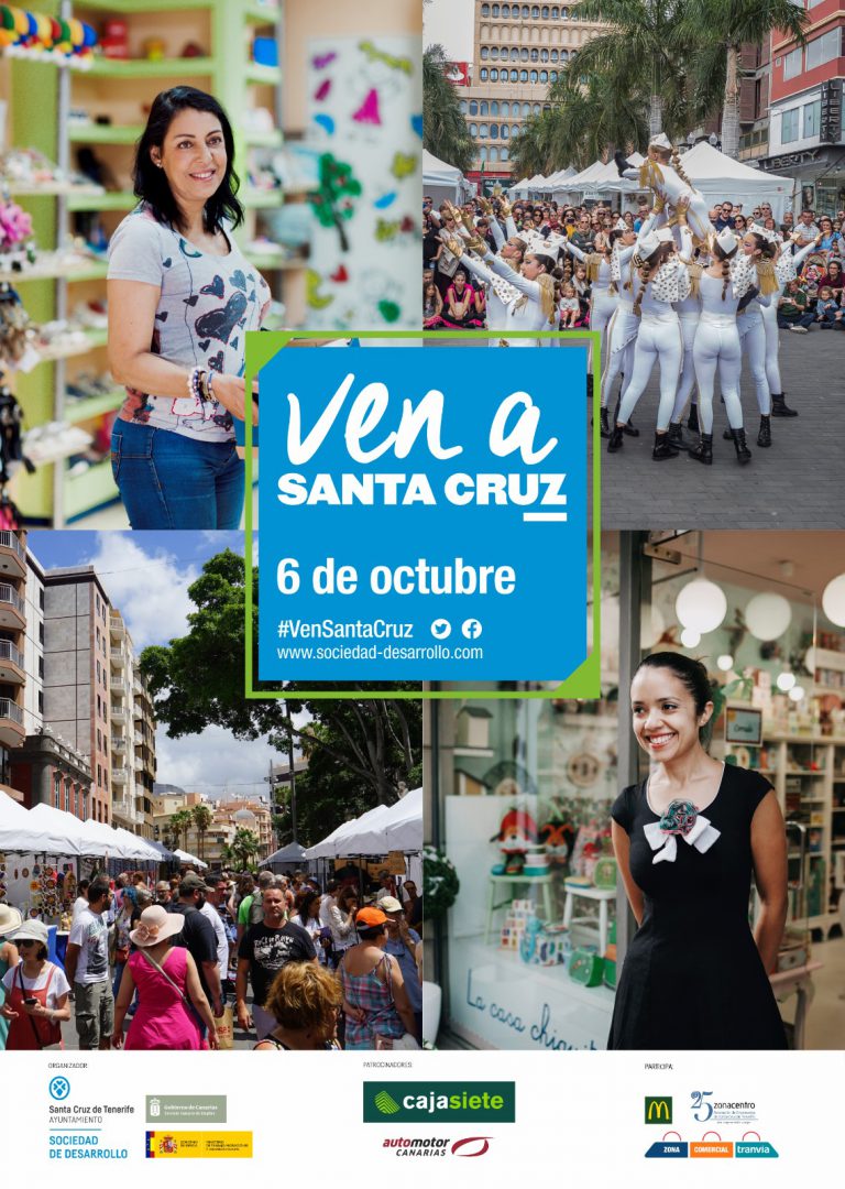 Una veintena de actividades centran la oferta de Ven a Santa Cruz este domingo