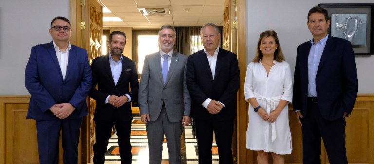 Faconauto Canarias se presenta al Presidente del Gobierno de Canarias.