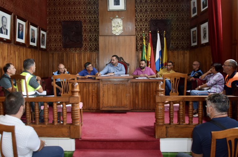 Celebrada la junta de seguridad de la visita de la Virgen del Pino al municipio de Gáldar