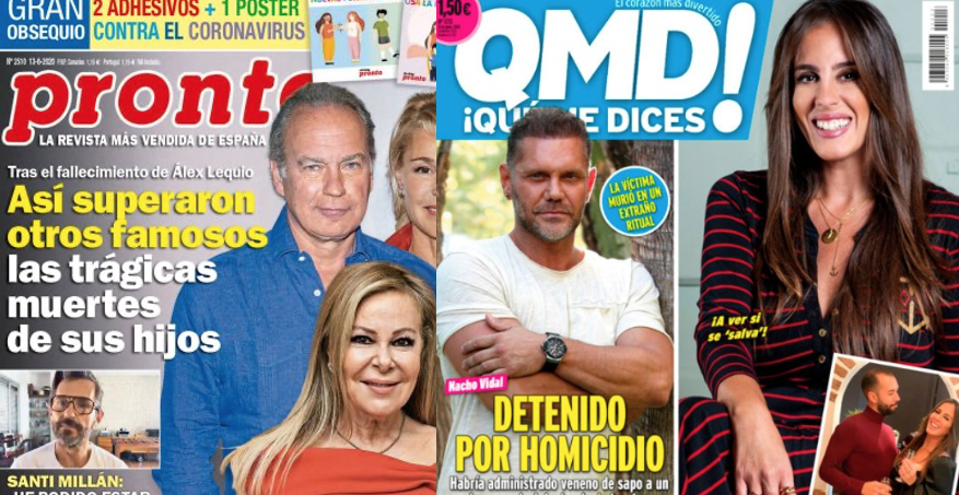 Kiosco rosa: portadas de las revistas del corazón - Qué!