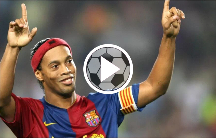 ¡Puro Arte! La Marca Registrada De Ronaldinho En Slow Motion