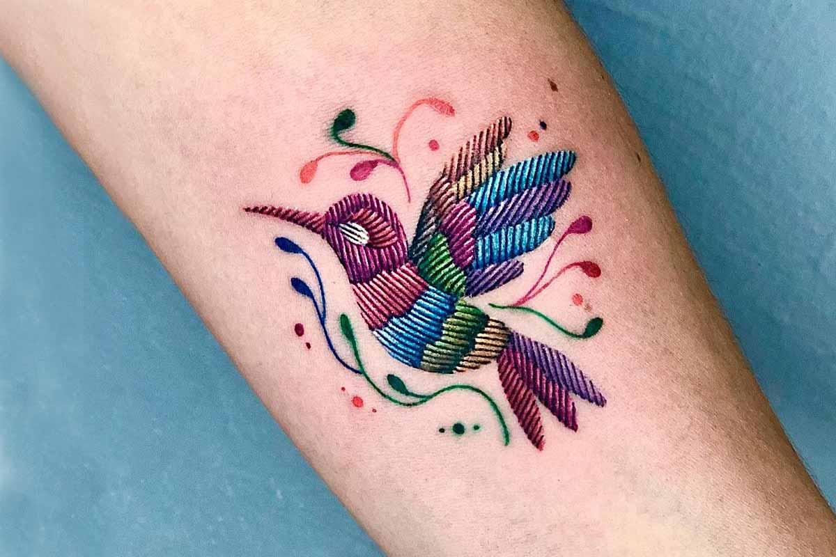 Las fotos de los 'embroidery tatto', los tatuajes bordados en tu piel