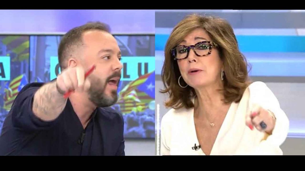 Acalorados debates entre Antonio Maestre y Ana Rosa Quintana