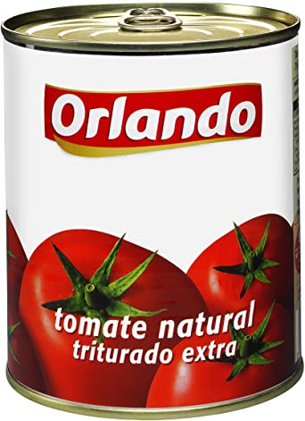 Tomate Natural Triturado Extra De Orlando