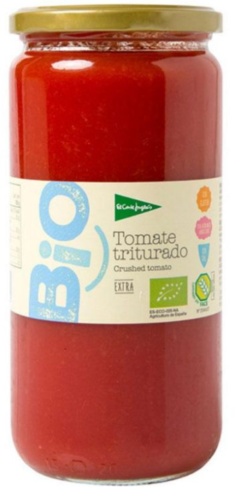 Tomate Triturado Bio De El Corte Inglés Ocu