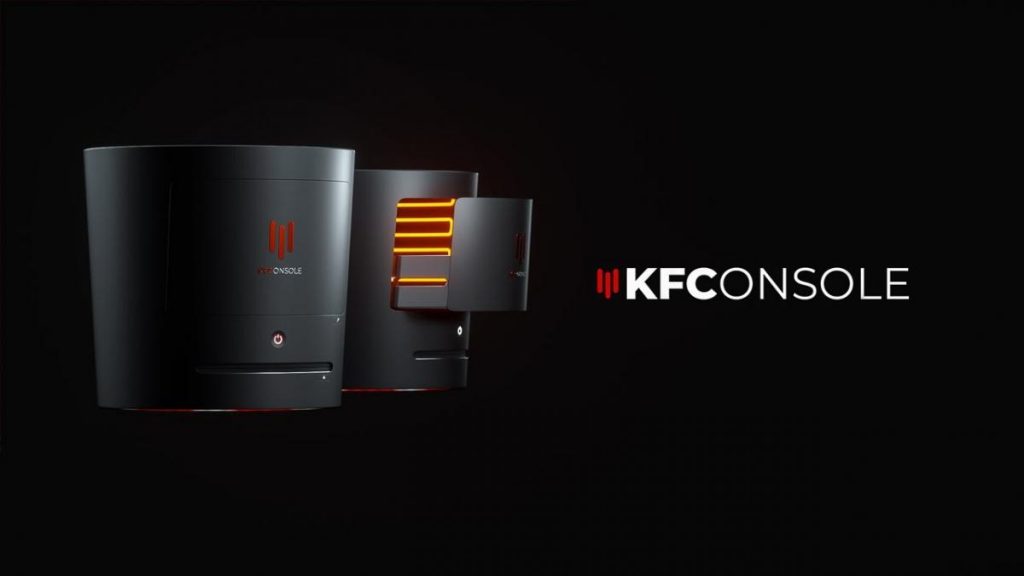 ¿Una consola de KFC? Te presentamos la KFConsole, para jugar y comer pollo frito caliente