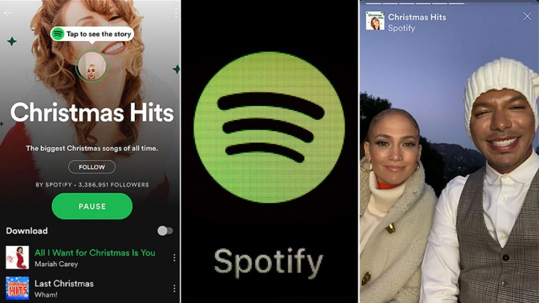 las historias de spotify ya estan activas