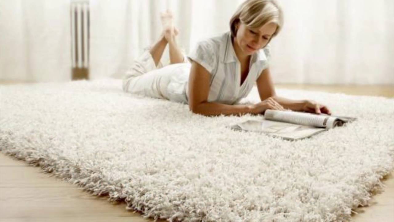 Limpiar una alfombra