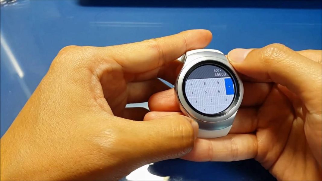 calculadora en samsung galaxy watch