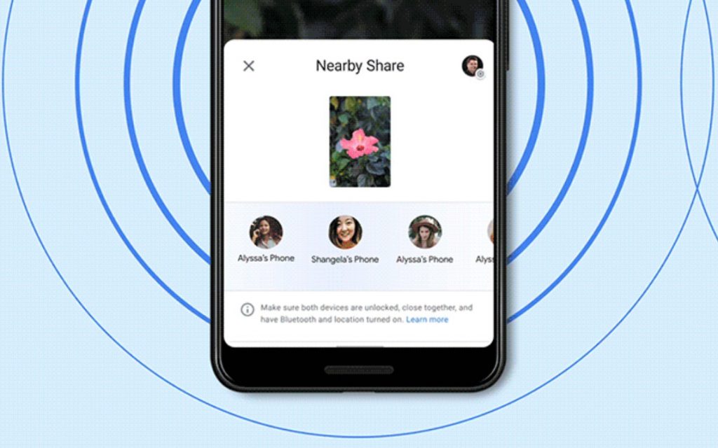 ¿Qué Debo Saber Para Utilizar El Servicio De Nearby Share?