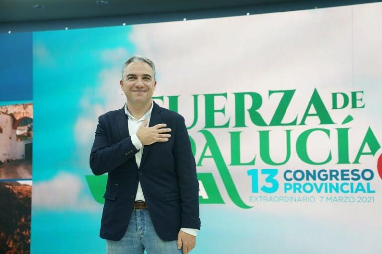 Elías Bendodo, reelegido presidente del PP de Málaga con el 98% de los votos