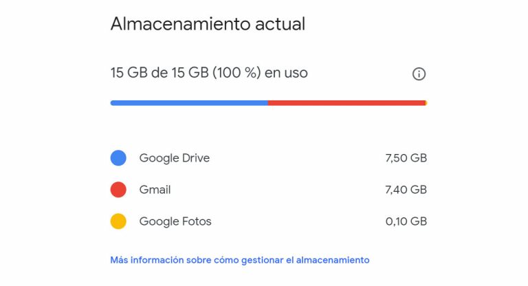 Cómo tener más espacio de almacenamiento en Google