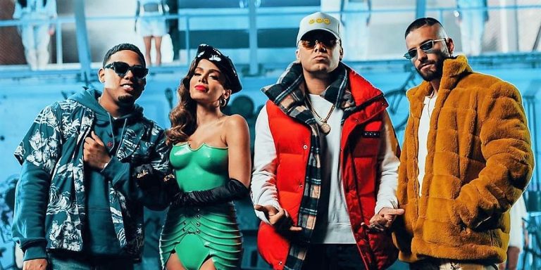 Wisin, Myke Towers, Maluma y Anitta en ‘Mi Niña Remix’ de Los Legendarios