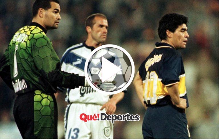 ¡Hasta Maradona lo aplaudió! La parada perfecta de Chilavert