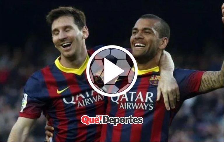 La belleza de la simplicidad de la mano de Lionel Messi y Dani Alves