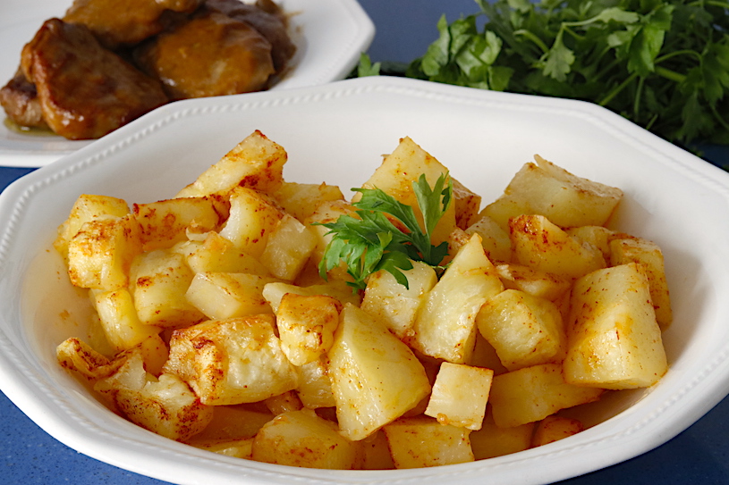 Patatas al microondas cocidas, cómo cocerlas perfectas
