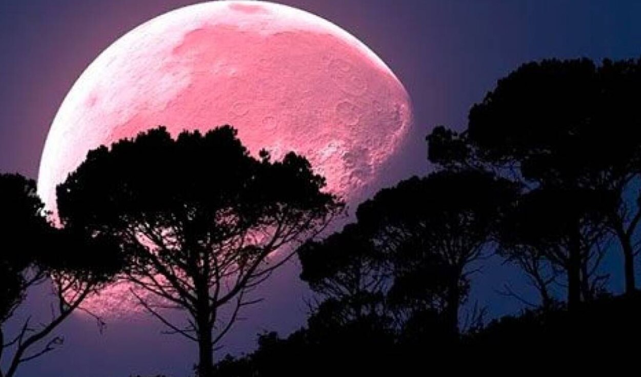 Qué Es La Superluna Rosa